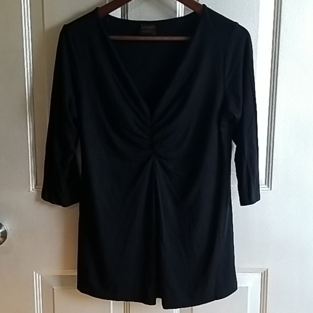 Covered Perfectly black blouse